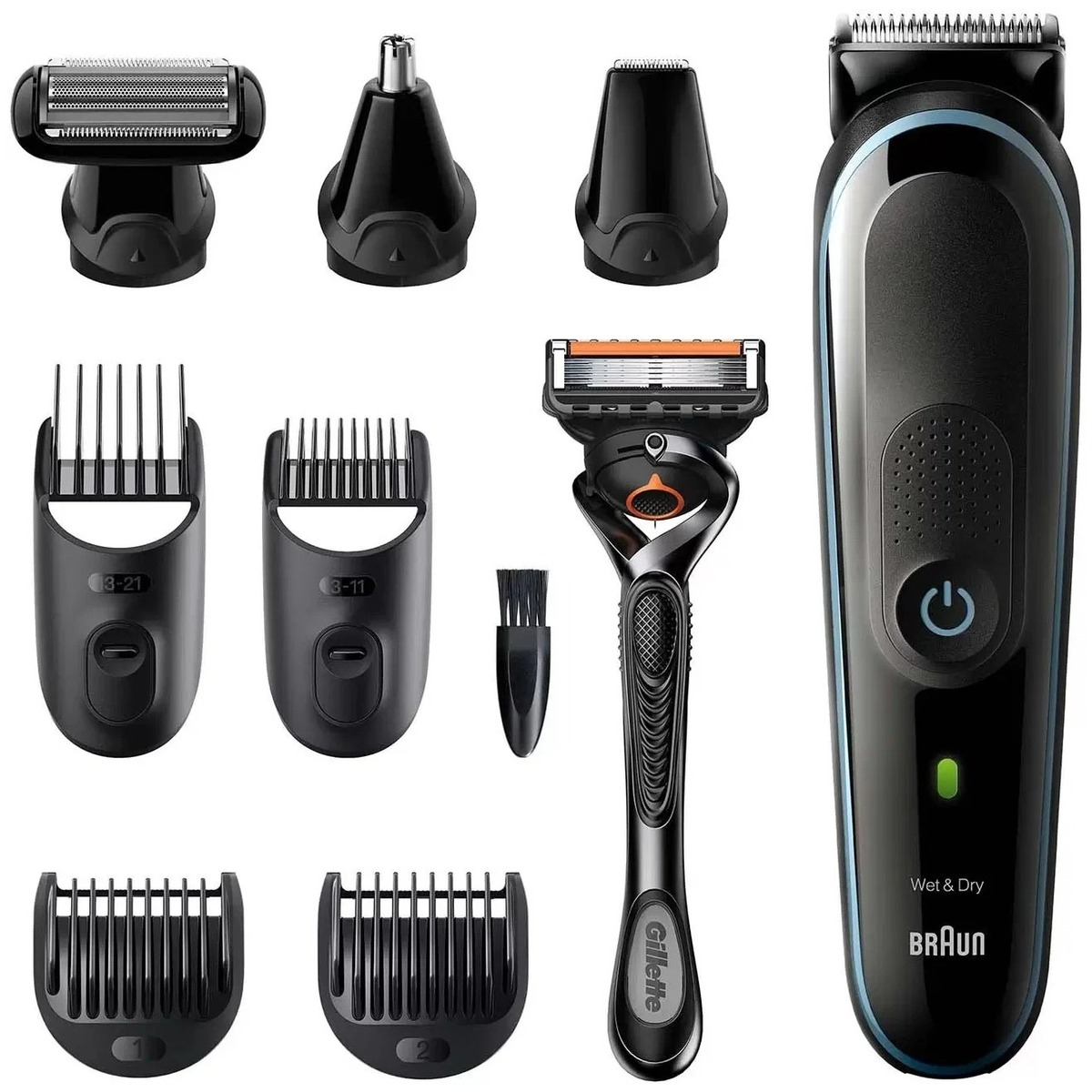 Триммер Braun MGK 5380 (Цвет: Black / Blue)