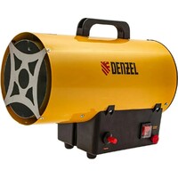 Тепловая пушка газовая Denzel GHG-15 (Цвет: Yellow/Black)