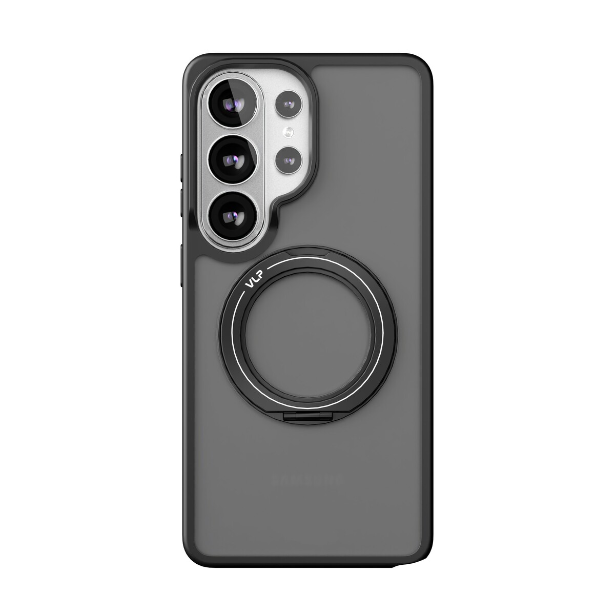 Чехол-накладка VLP Ring Сase MagSafe для Samsung S26 Ultra (Цвет: Black)