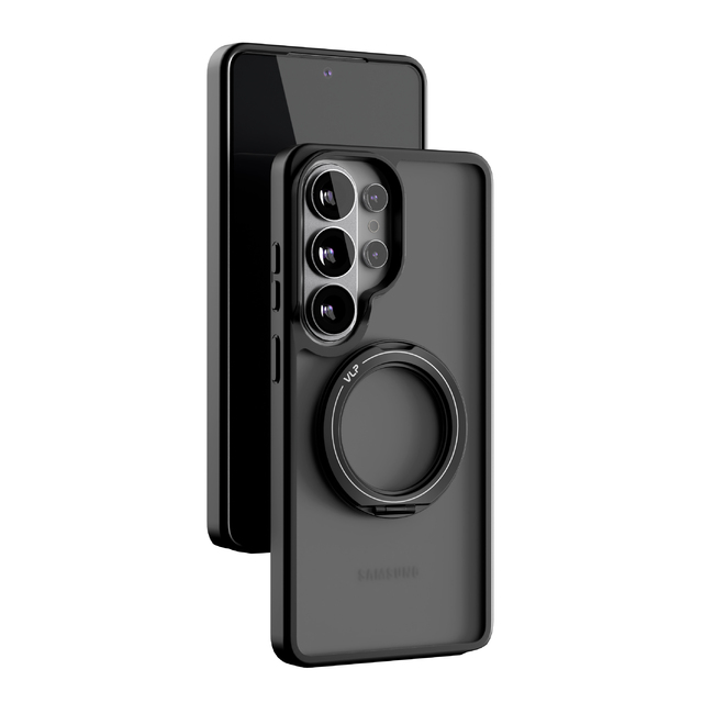 Чехол-накладка VLP Ring Сase MagSafe для Samsung S26 Ultra (Цвет: Black) Чехол-накладка VLP Ring Сase MagSafe для Samsung S26 Ultra (Цвет: Black)