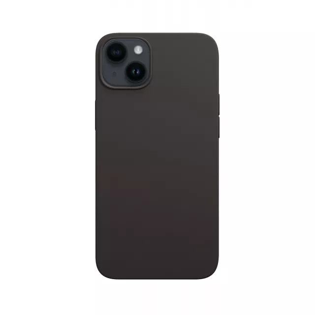 Чехол-накладка VLP Silicone Case with MagSafe для смартфона Apple iPhone 14, черный