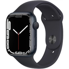 Умные часы Apple Watch Series 7 41mm Cellular Aluminum Case with Sport Band (Цвет: Midnight)