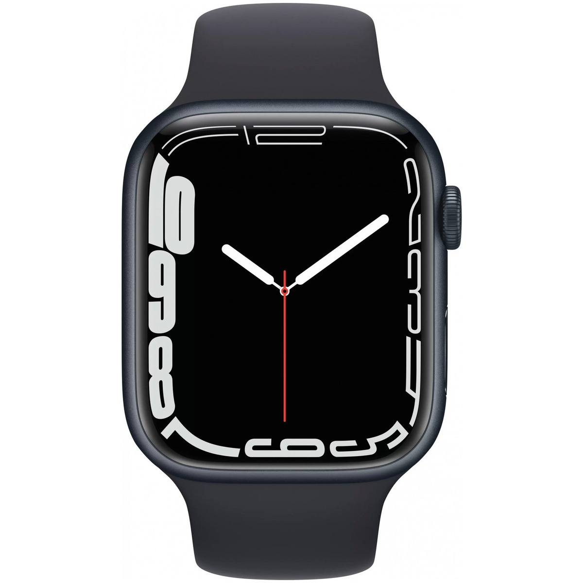 Умные часы Apple Watch Series 7 41mm Cellular Aluminum Case with Sport Band (Цвет: Midnight)
