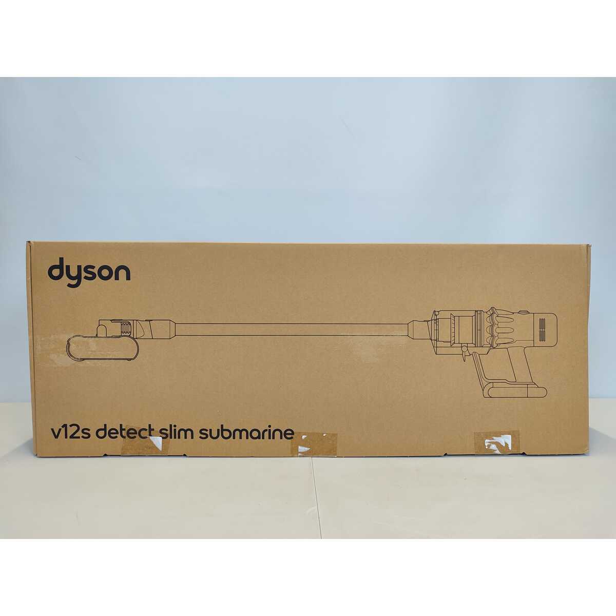 Пылесос Dyson V12s Detect Slim Submarine SV46 (Цвет: Yellow/Nickel)