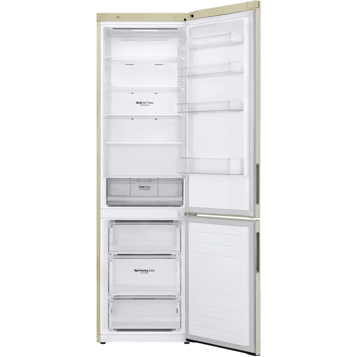 Холодильник LG GA-B509CEWL (Цвет: Skin Beige)