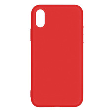 Чехол-накладка Pero Soft Touch для смартфона iPhone XS Max (Цвет: Red)