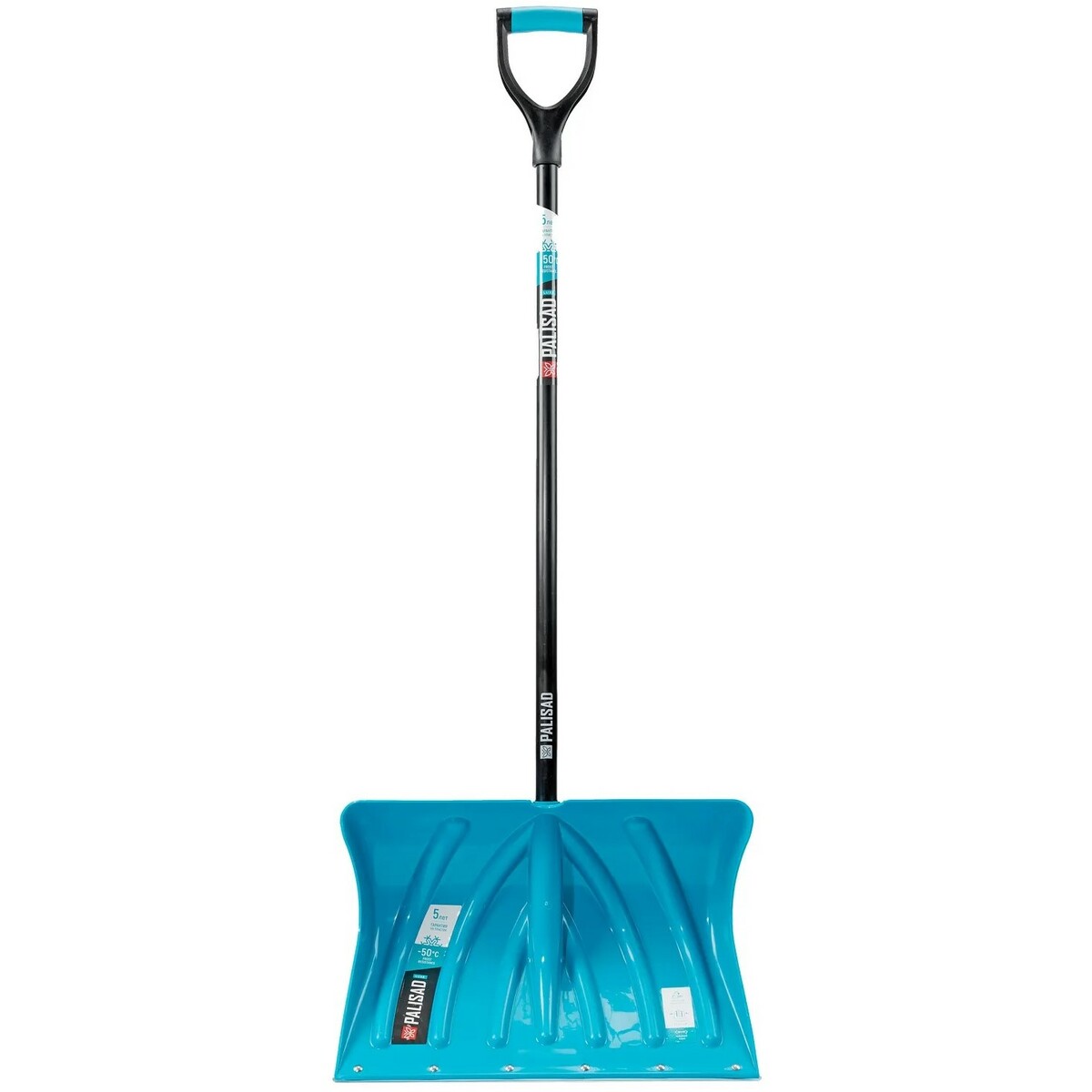 Лопата для уборки снега Palisad LUXE 615015 (Цвет: Blue/Black)