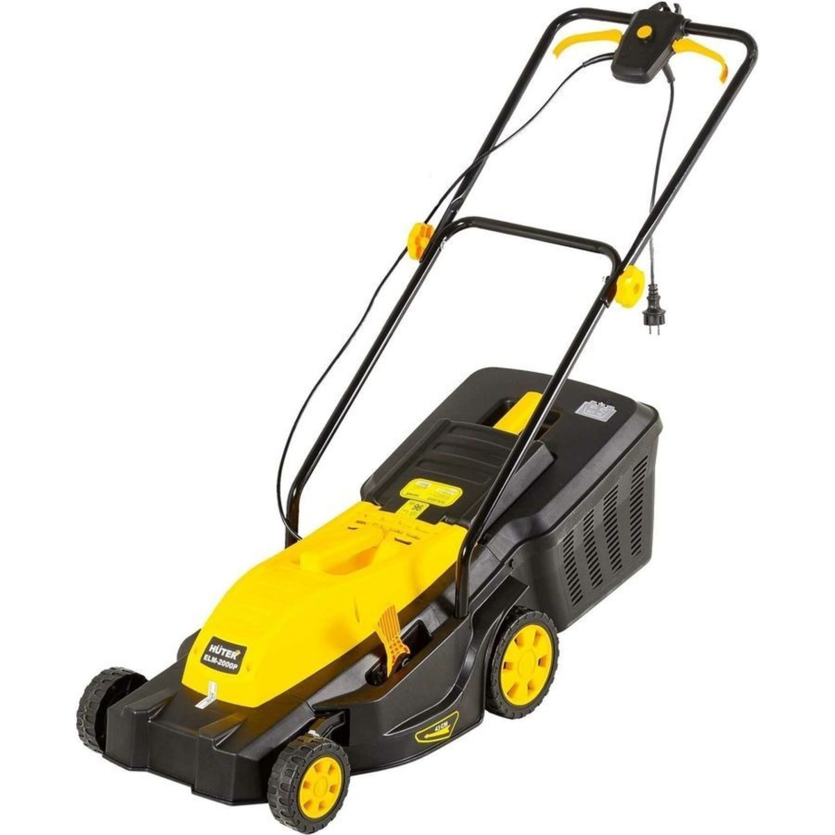 Газонокосилка роторная Huter ELM-2000P (Цвет: Yellow)