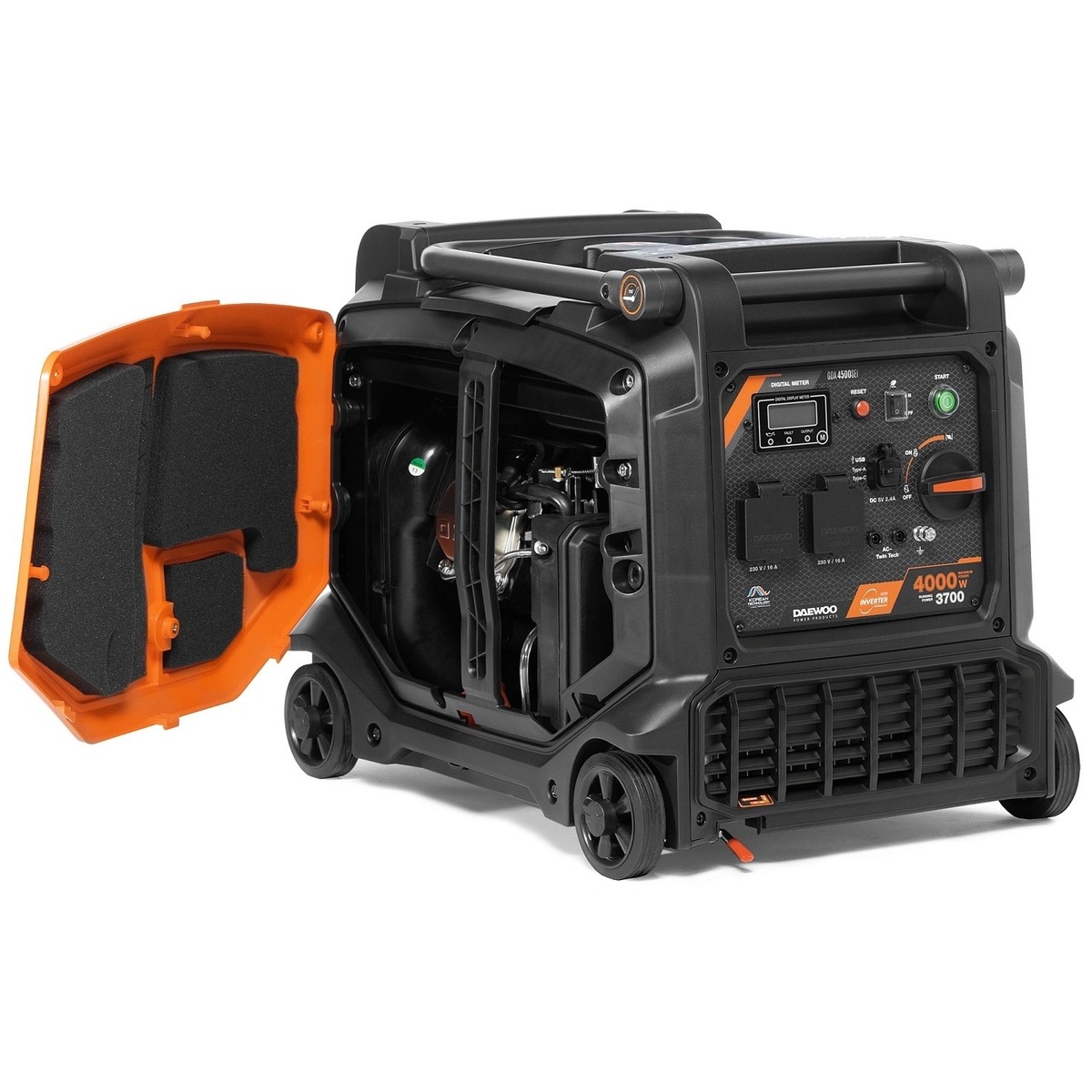 Генератор Daewoo GDA 4500SEi (Цвет: Orange)