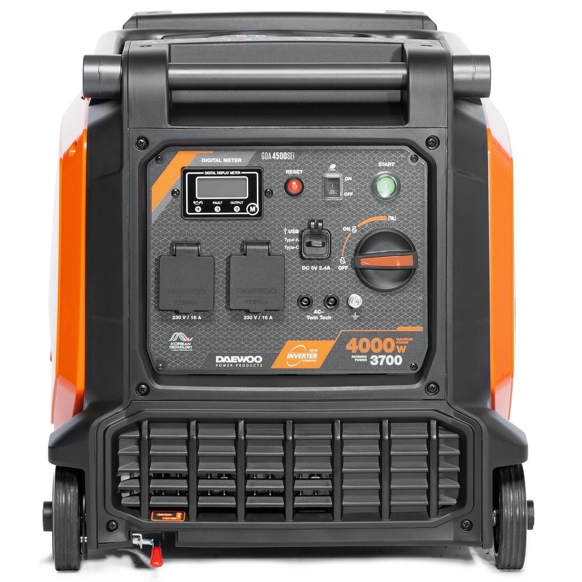 Генератор Daewoo GDA 4500SEi (Цвет: Orange)