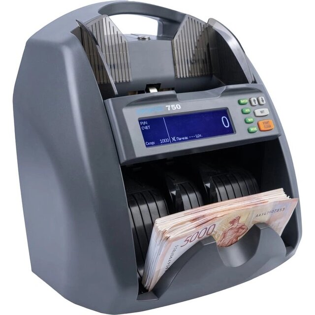 Счетчик банкнот Dors 750 RUS3 (Цвет: Gray)