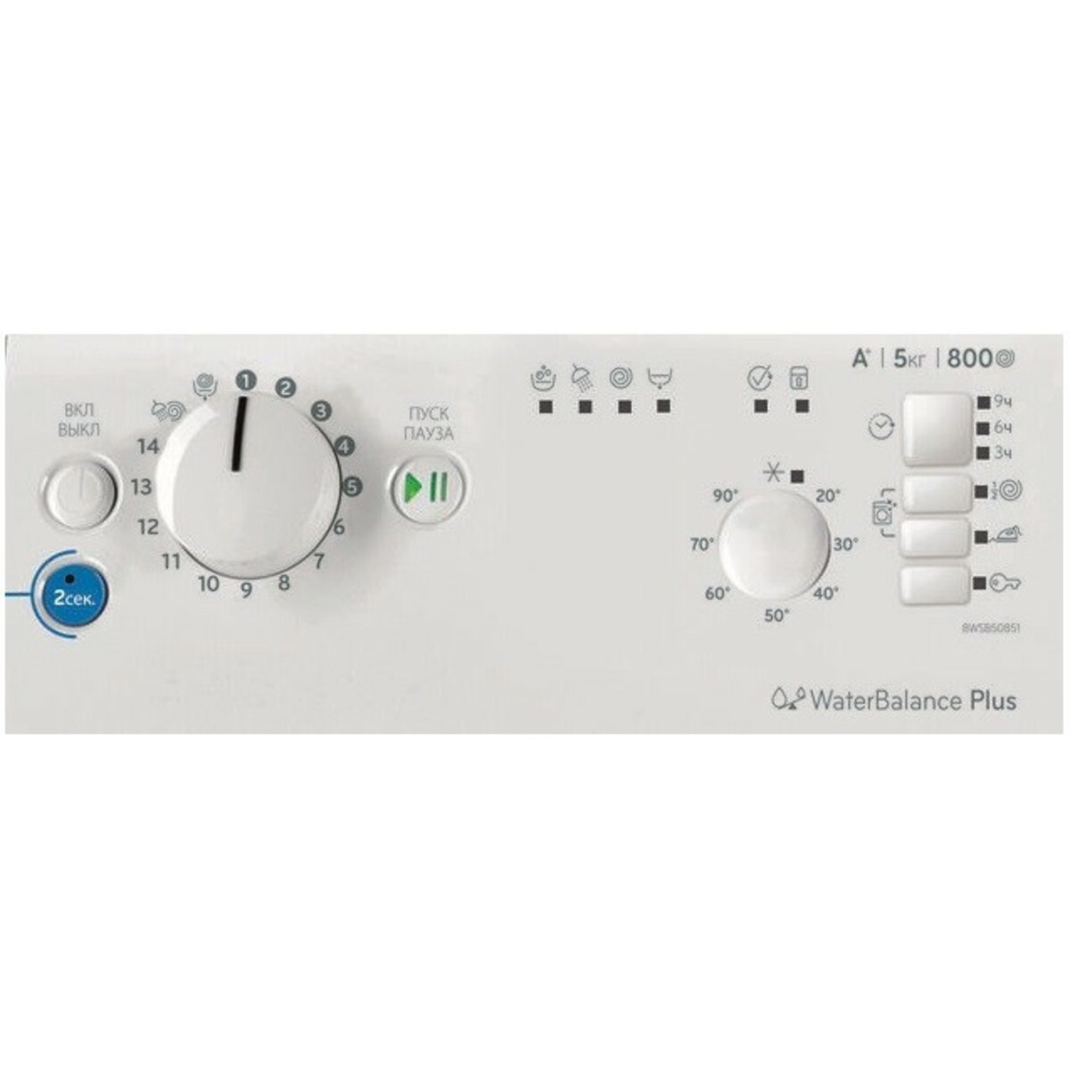 Стиральная машина Indesit BWSB 50851, белый