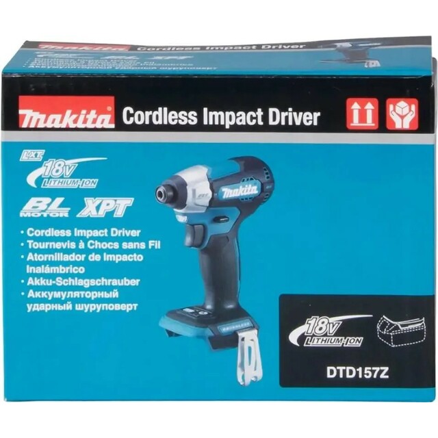 Шуруповерт Makita DTD157Z (Цвет: Blue/Black)