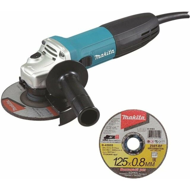 Углошлифовальная машина Makita GA5030RX8 (Цвет: Blue)