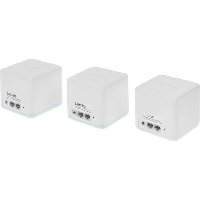 Бесшовный Mesh роутер Mercusys Halo H32G(3-pack)
