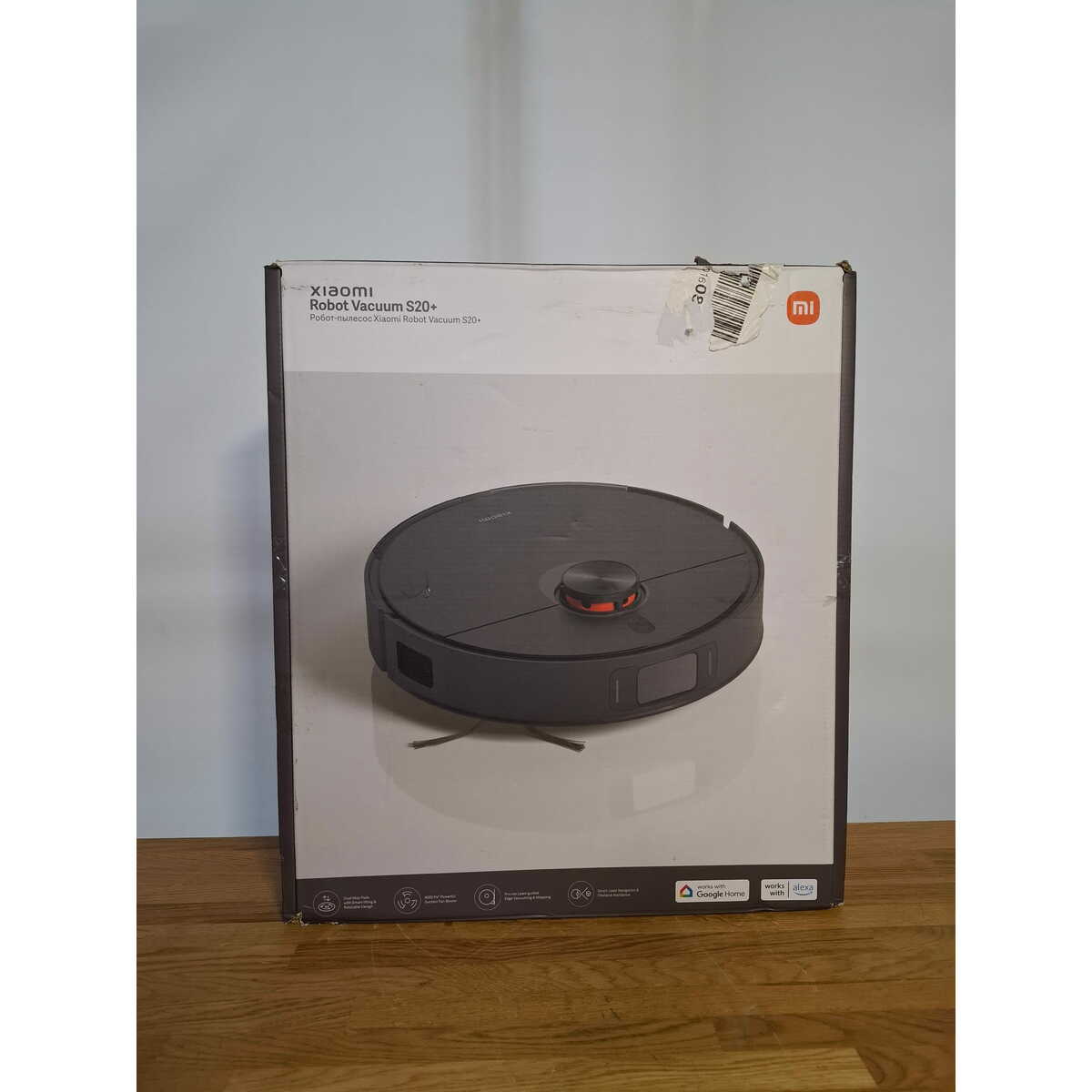 Робот-пылесос Xiaomi Robot Vacuum S20+, черный