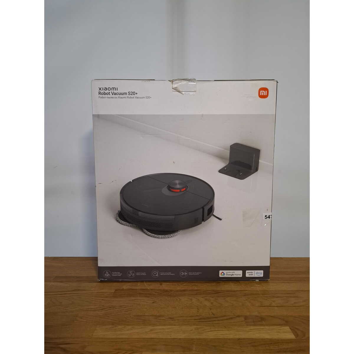 Робот-пылесос Xiaomi Robot Vacuum S20+, черный