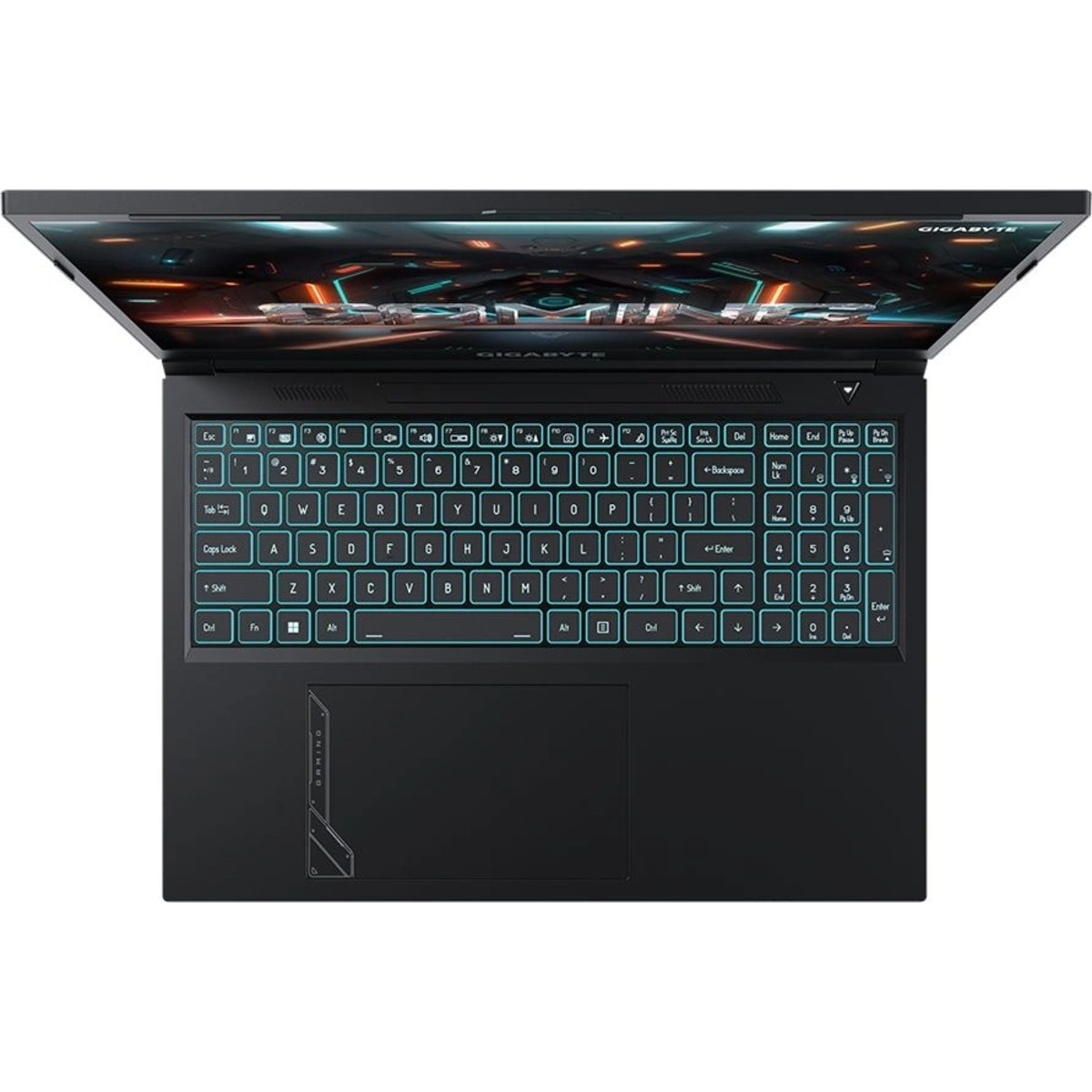 Ноутбук Gigabyte G6 Core i7 13620H 16Gb SSD1Tb NVIDIA GeForce RTX4060 8Gb 16 IPS FHD+ (1920x1200) Free DOS black WiFi BT Cam (KF-H3KZ854KD)