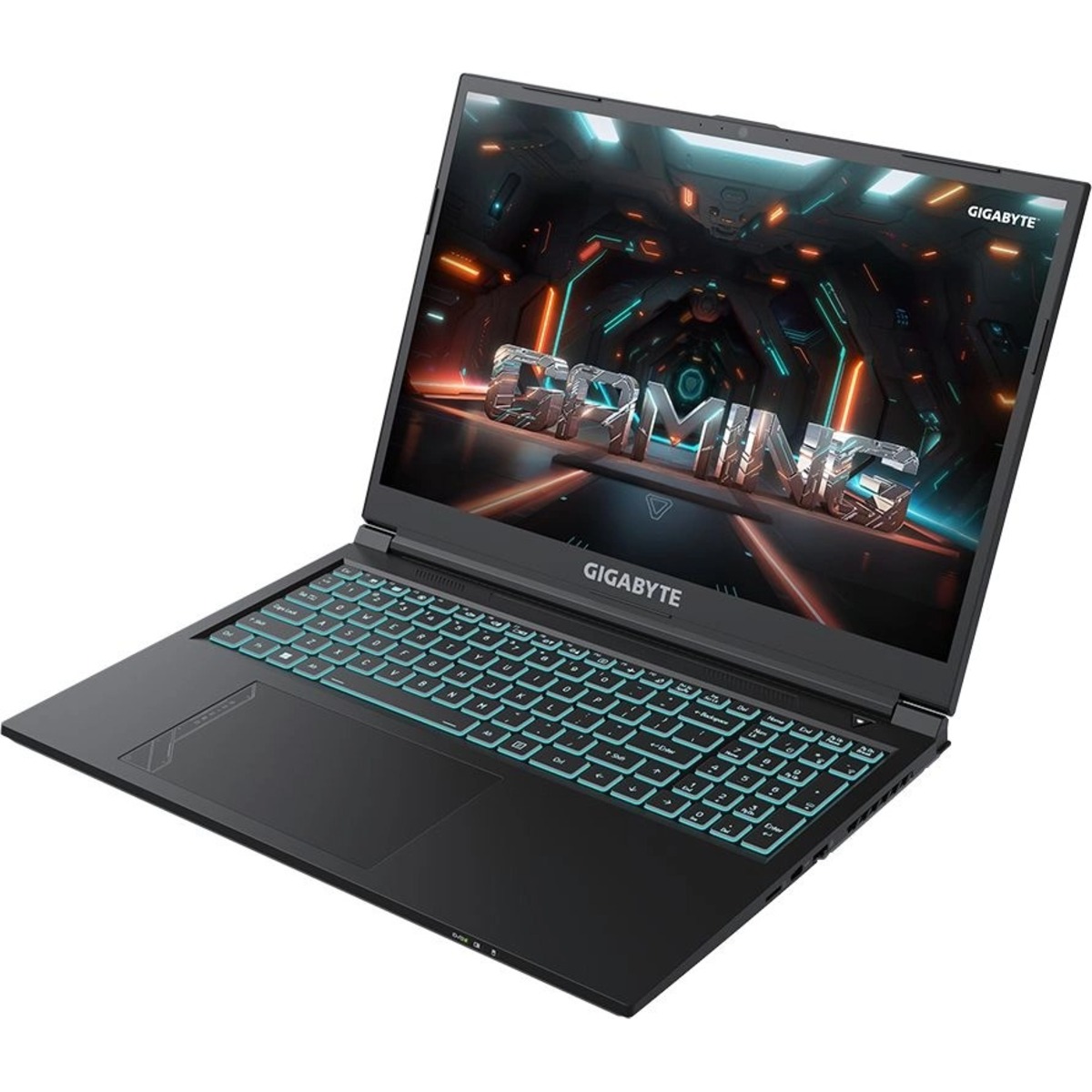 Ноутбук Gigabyte G6 Core i7 13620H 16Gb SSD1Tb NVIDIA GeForce RTX4060 8Gb 16 IPS FHD+ (1920x1200) Free DOS black WiFi BT Cam (KF-H3KZ854KD)