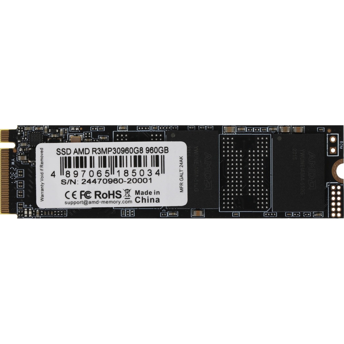 Накопитель SSD AMD PCIe 3.0 x4 960GB R3MP30960G8
