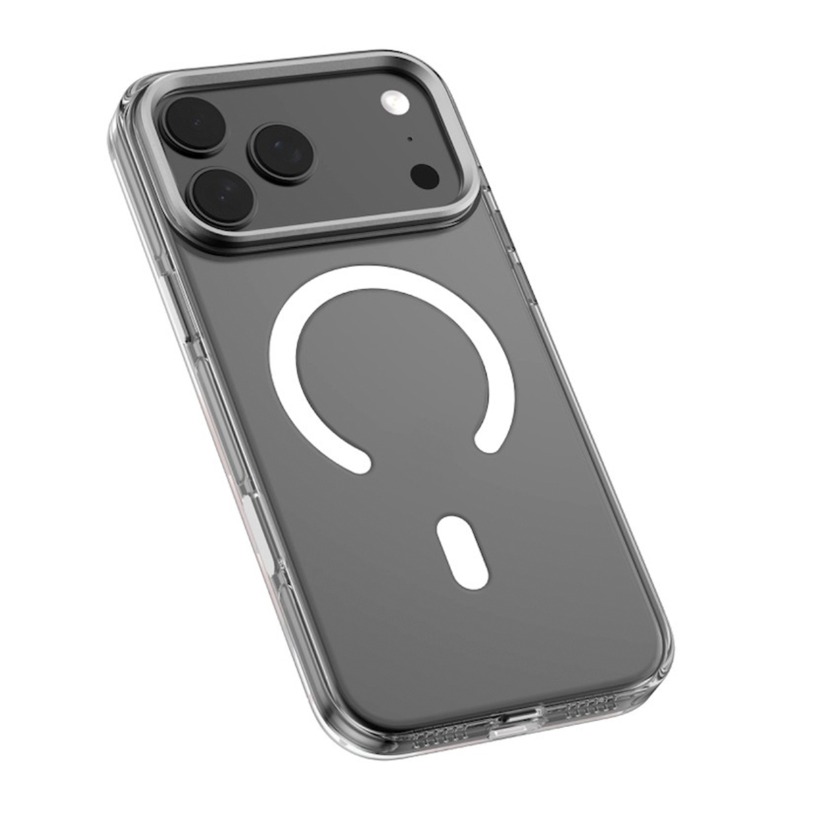 Чехол-накладка Devia Crystal Series Magnetic ShockProof Case(Built-in touch) для смартфона iPhone 17 Pro Max (Цвет: Clear)