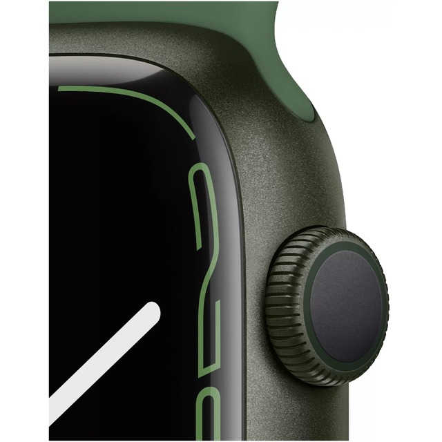 Умные часы Apple Watch Series 7 41mm Cellular Aluminum Case with Sport Band (Цвет: Green Clover)