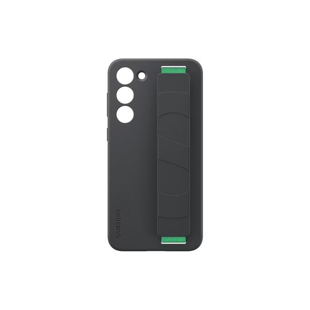 Чехол-наладка Samsung Silicone Grip Case для смартфона Samsung Galaxy S23+, черный