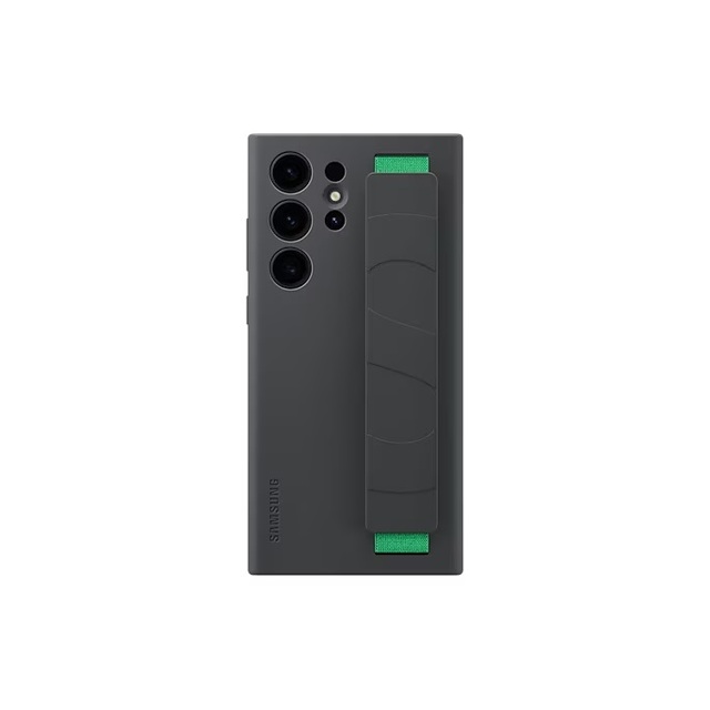 Чехол-накладка Samsung Silicone Grip Case для смартфона Samsung Galaxy S23 Ultra (Цвет: Black)