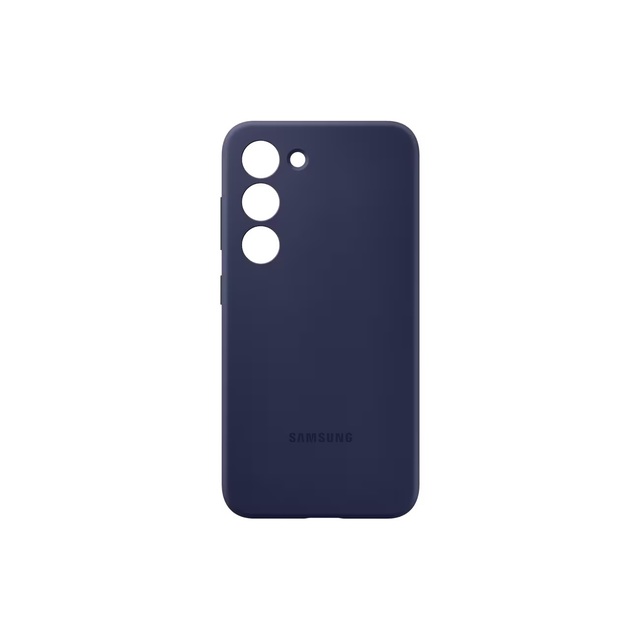 Чехол-накладка Samsung Silicone Case для смартфона Samsung Galaxy S23 (Цвет: Dark Blue)