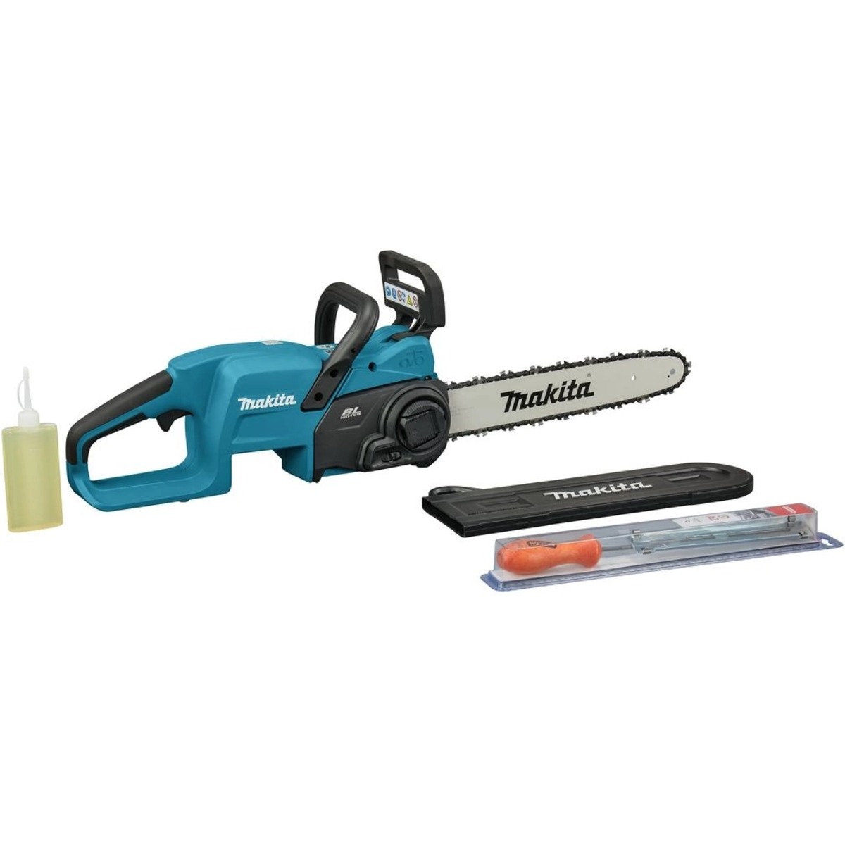 Электрическая цепная пила Makita LXT DUC357 (Цвет: Blue)