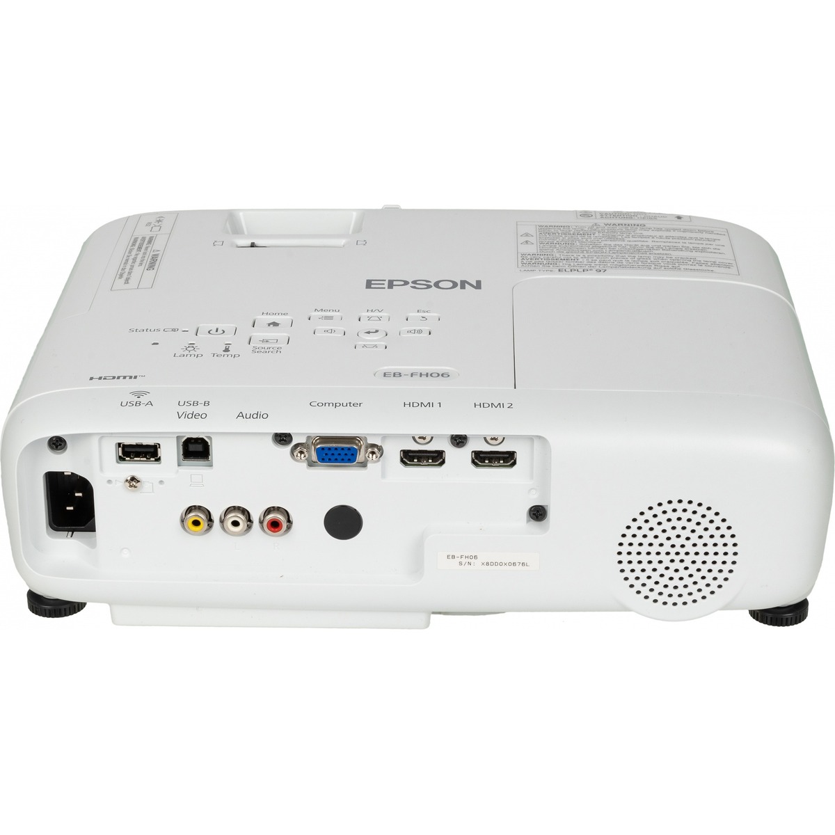 Проектор Epson EB-FH06, белый