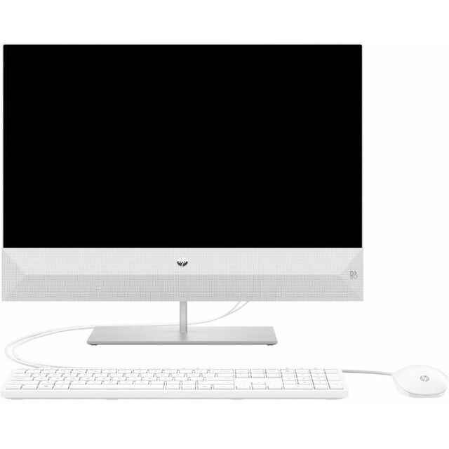 Моноблок HP Pavilion 24 A 24-xa1002ur AiO   23.8(1920x1080) / AMD Ryzen 5 3550H(Ghz) / 8192Mb / 1000Gb / noDVD / Int:AMD Radeon Vega integrated graphics   / Cam / BT / WiFi / war 1y / 5.59kg / Snowflake White / W10 + USB KBD, USB MOUSE 
