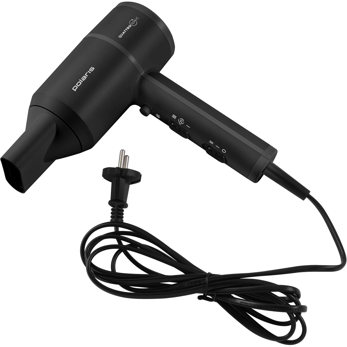 Фен Polaris PHD 2044Ti, черный