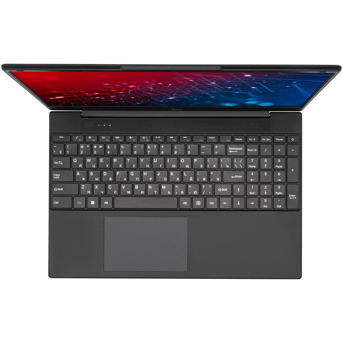 Ноутбук IRU Tactio 15ALGR (Core i5 1335U 1.3Ghz / 16Gb DDR4 / SSD512Gb / Intel UHD Graphics / 15.6" / noOS / black) (2173258)