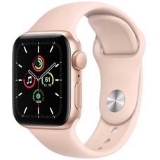 Умные часы Apple Watch SE GPS 44mm Aluminum Case with Sport Band (Цвет: Gold / Pink Sand)