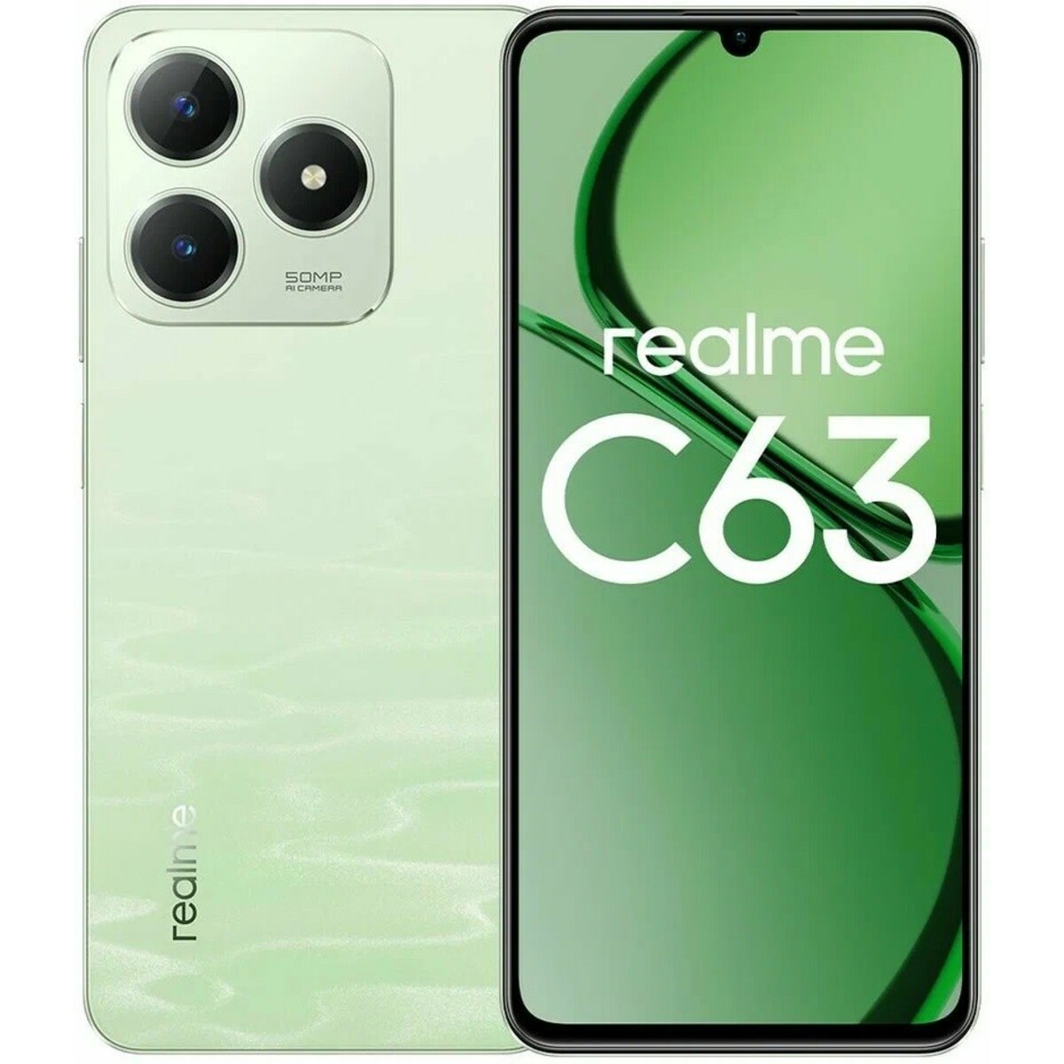 Смартфон realme C63 8 / 256Gb (Цвет: Green)