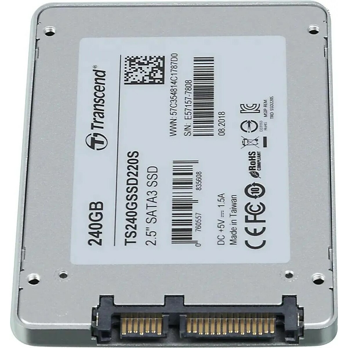 Накопитель SSD Transcend SATA III 240Gb TS240GSSD220S