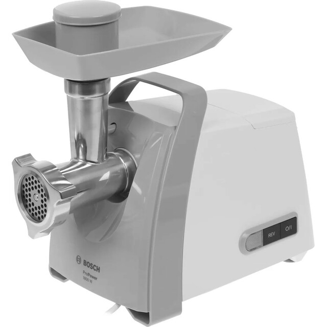 Мясорубка Bosch ProPower MFW66020 (Цвет: White/Gray) Мясорубка Bosch ProPower MFW66020 (Цвет: White/Gray)