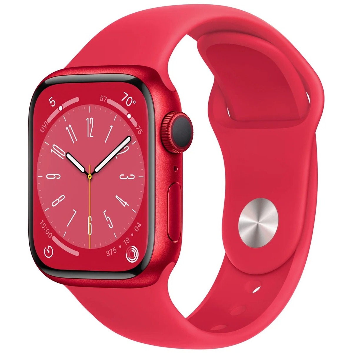 Apple Watch Series 8 45mm Aluminum Case with Sport Band (Цвет: Red)