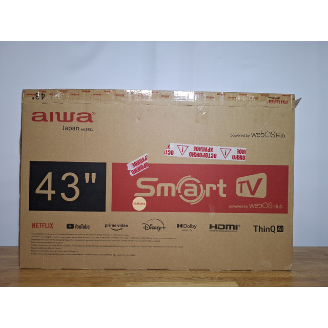 Телевизор Aiwa 43" WS-431NF, черный