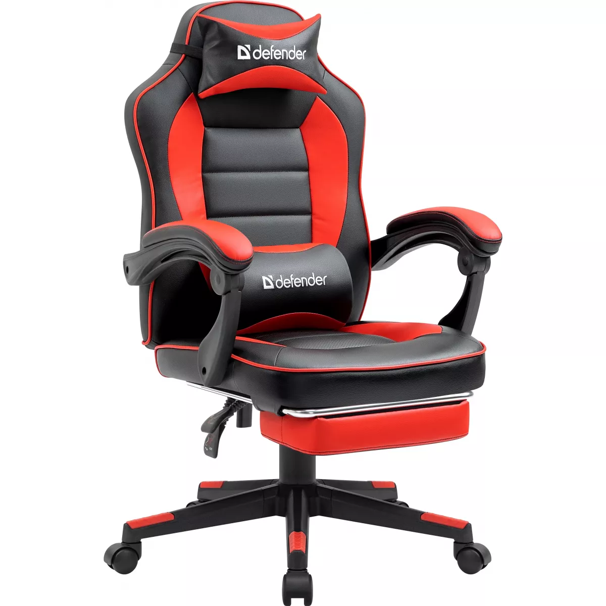Кресло игровое Defender Tauros (Цвет: Red/Black)