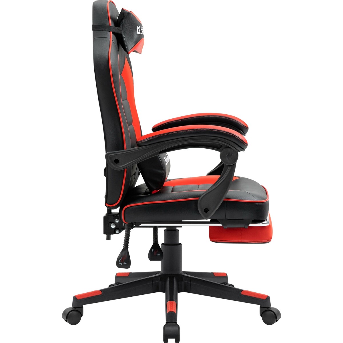 Кресло игровое Defender Tauros (Цвет: Red / Black)