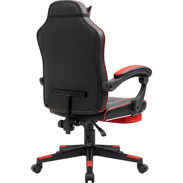 Кресло игровое Defender Tauros (Цвет: Red / Black)