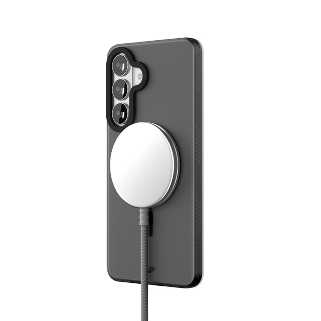 Чехол-накладка VLP Moon Сase MagSafe для Samsung S26 Plus (Цвет: Black)