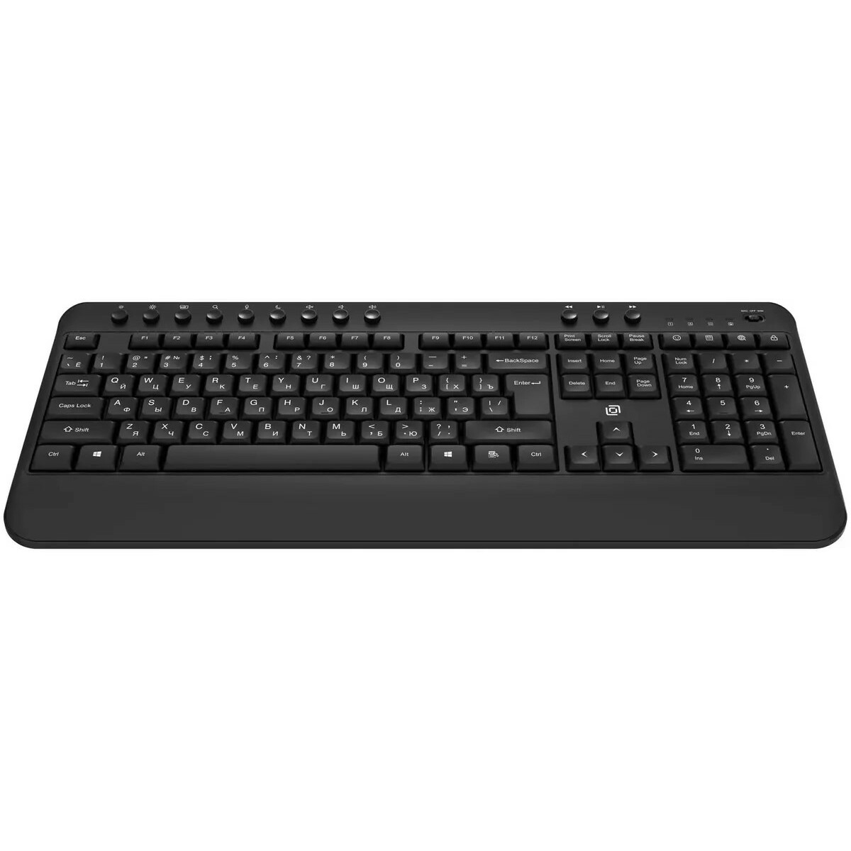 Клавиатура Oklick K257W, черный
