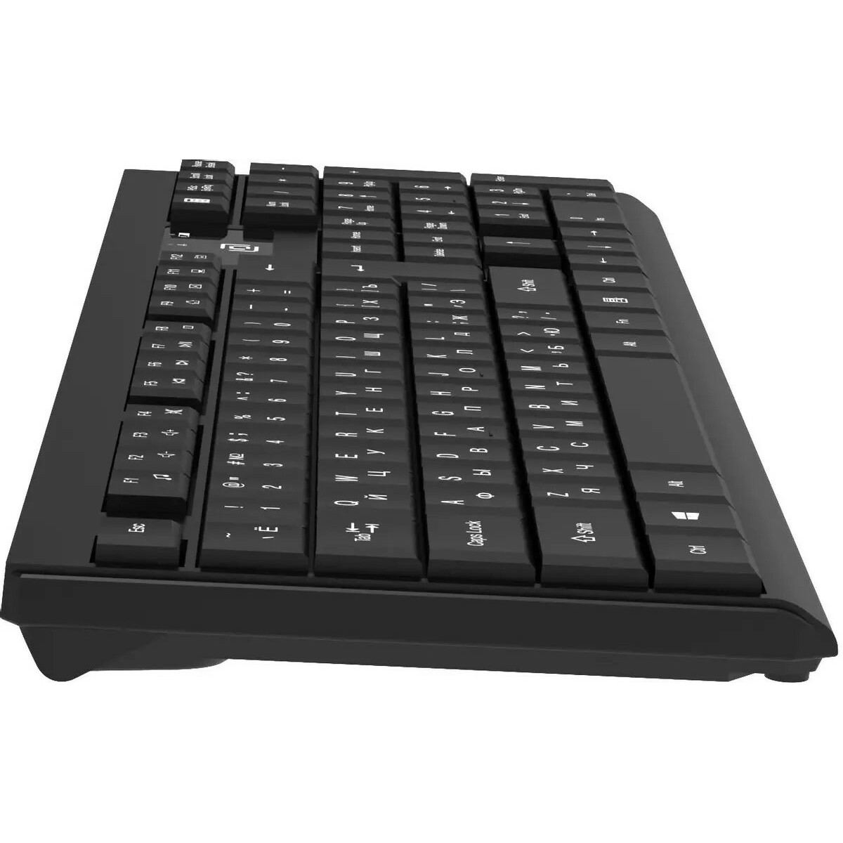 Клавиатура + мышь Oklick S269W, черный