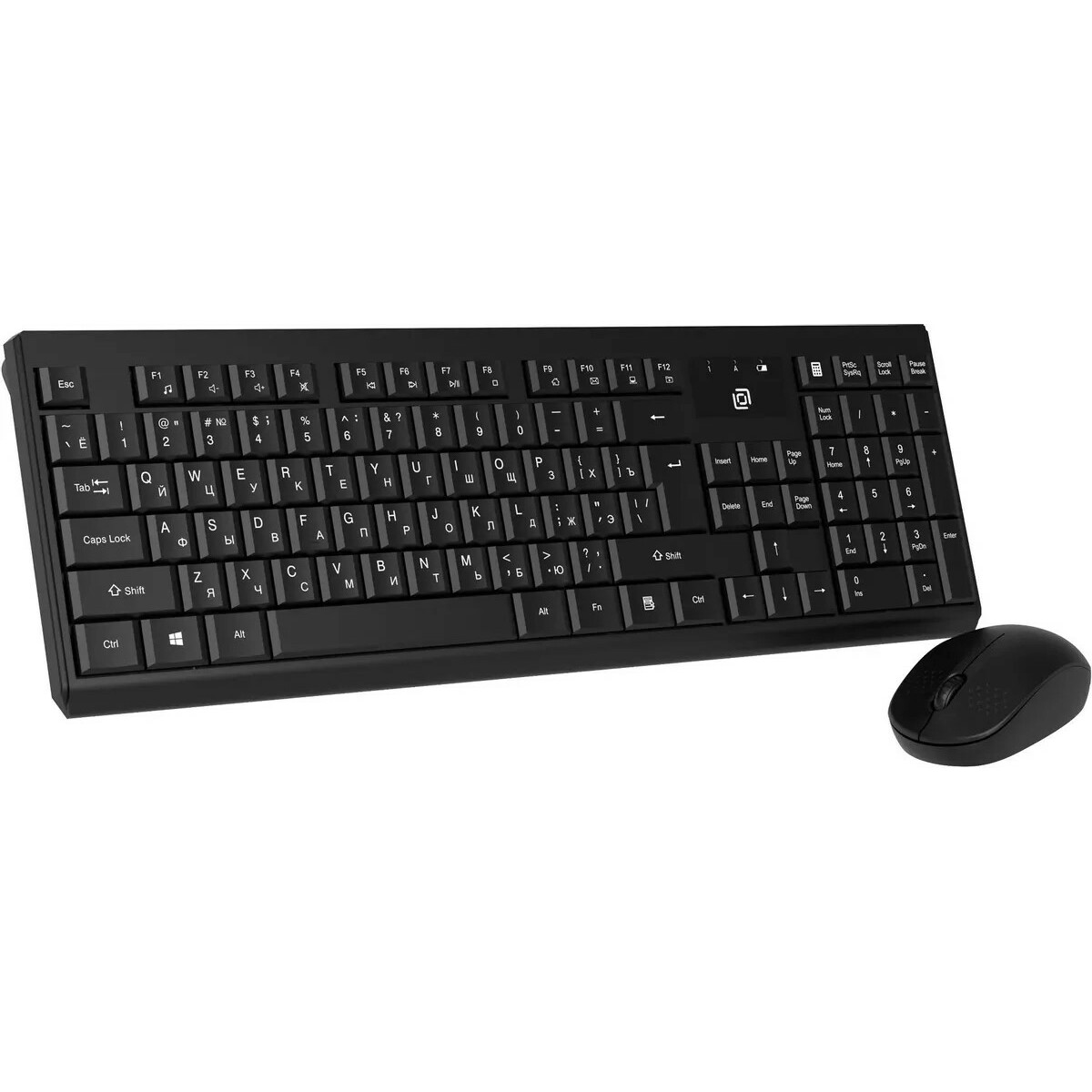 Клавиатура + мышь Oklick S269W, черный