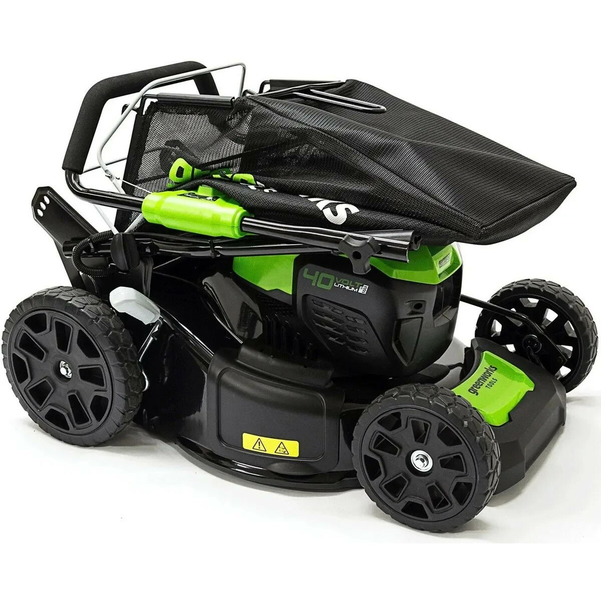 Газонокосилка роторная Greenworks GD40LM46SPK4 (Цвет: Green)