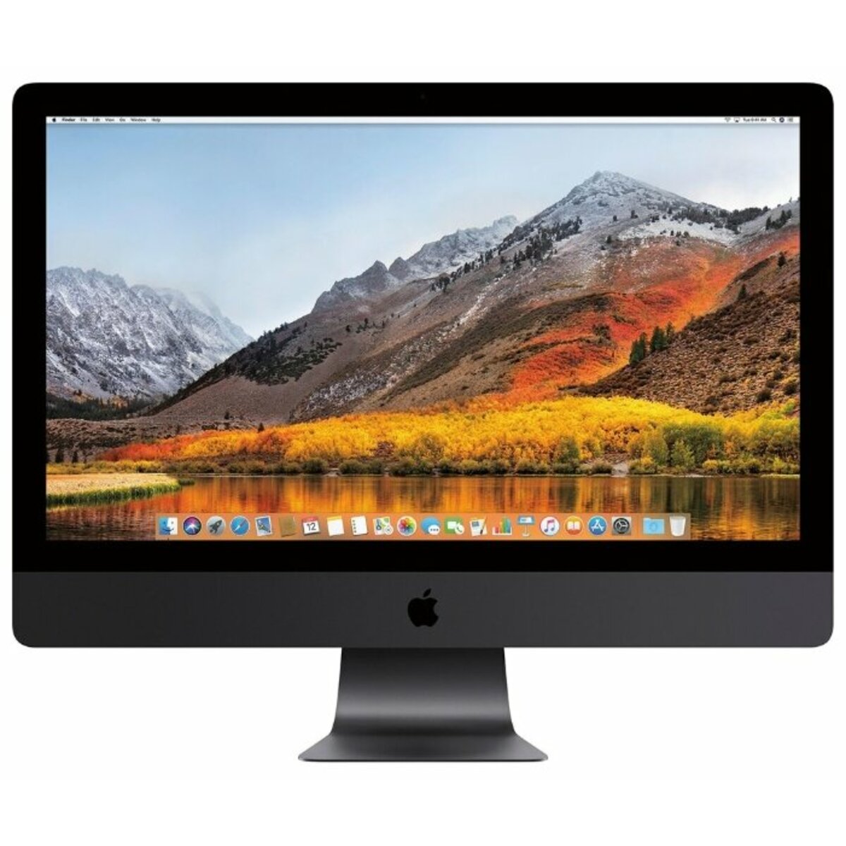 Моноблок Apple iMac Pro MHLV3RU / A 27 5K Xeon W  (3) / 32Gb / SSD1Tb / Pro Vega 56 8Gb / CR / macOS / GbitEth / WiFi / BT / клавиатура / мышь / Cam / черный 5120x2880