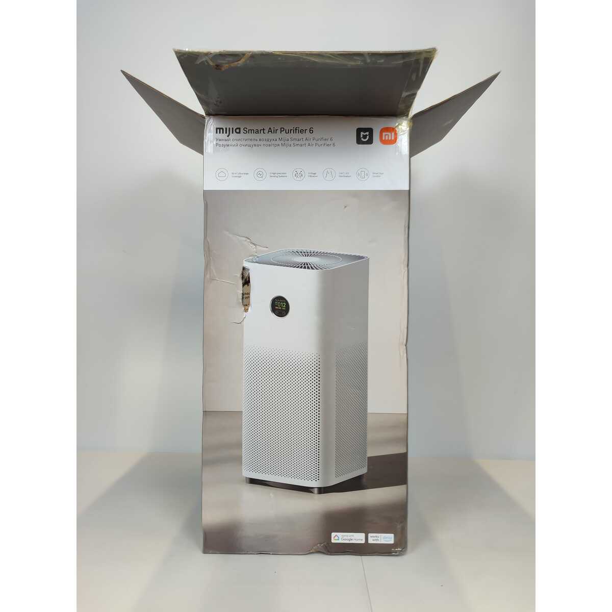 Очиститель воздуха Xiaomi Mijia Smart Air Purifier 6 EU, белый